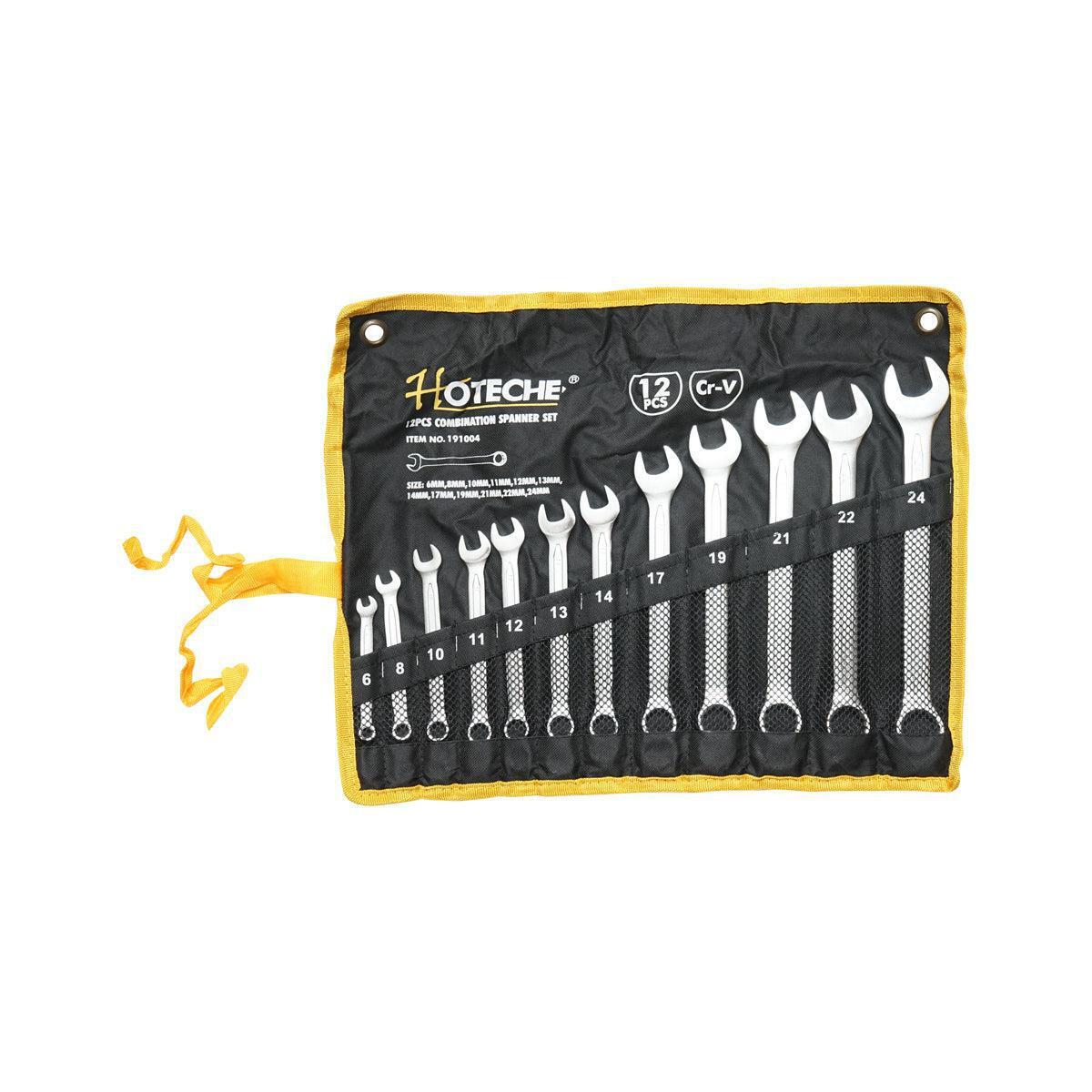 Set 12 chiavi combinate 6-24mm Hoteche