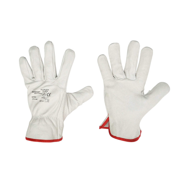 Guanti da lavoro in pelle bovina N°10