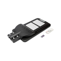 Lampada solare a LED per illuminazione stradale 60W, 6500K, IP65 con sensore di movimento, pannello solare e montaggio su palo