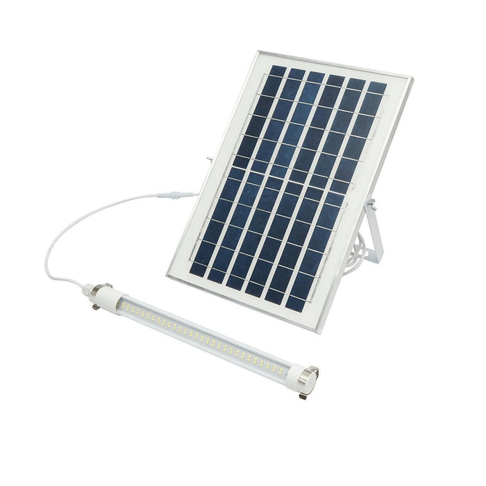 Proiettore led 80W con pannello solare 10W, batteria 6000 mAh e cavo 5m IP65