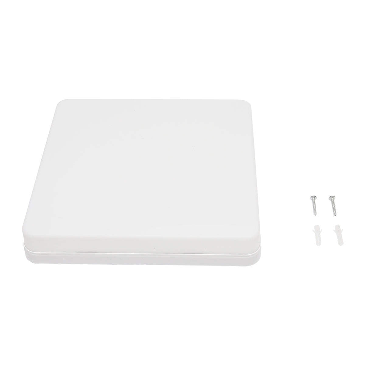 Plafoniera LED 36W, 220V, IP20, 230 mm, apparecchio quadrato resistente all'umidità per interni/esterni