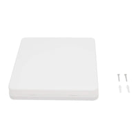 Plafoniera LED 36W, 220V, IP20, 230 mm, apparecchio quadrato resistente all'umidità per interni/esterni