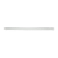 Lampada da parete lineare a LED 60W, 220V, 1200x75x25mm IP20