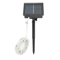 Striscia LED con pannello solare 5V, 5m, telecomando RGB+IC IP65