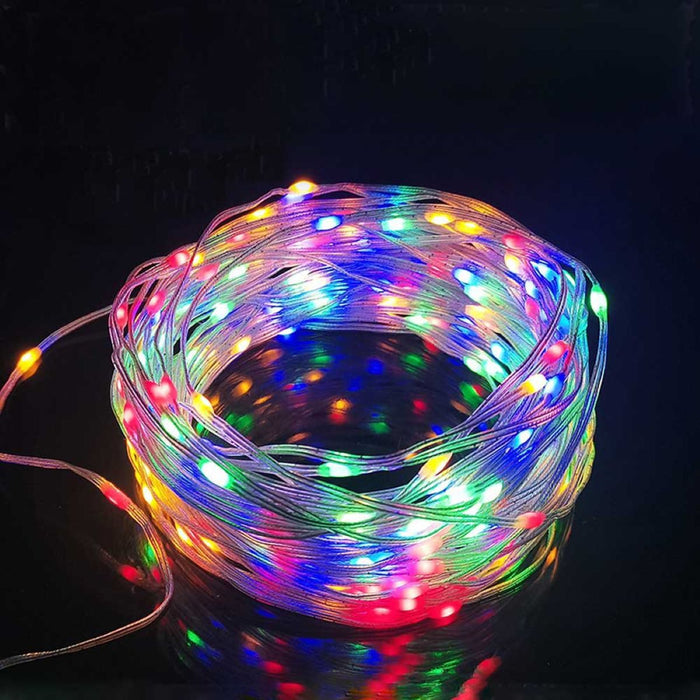 Striscia LED intelligente 2W/m 5V con telecomando, controllo musicale, bluetooth, applicazione USB, 10m RGB+IC IP68