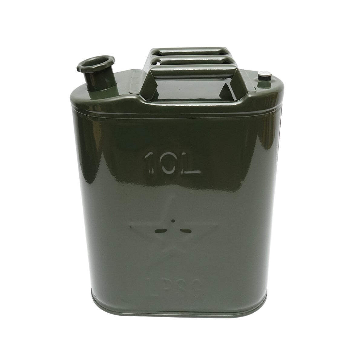 Tanica in metallo da 10 litri con tappo a vite