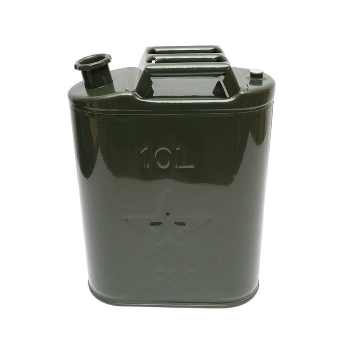 Tanica in metallo da 10 litri con tappo a vite