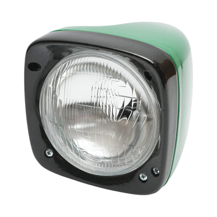 Faro anteriore sinistro per trattore John Deere, diametro 129 mm, codice OEM DE13524.