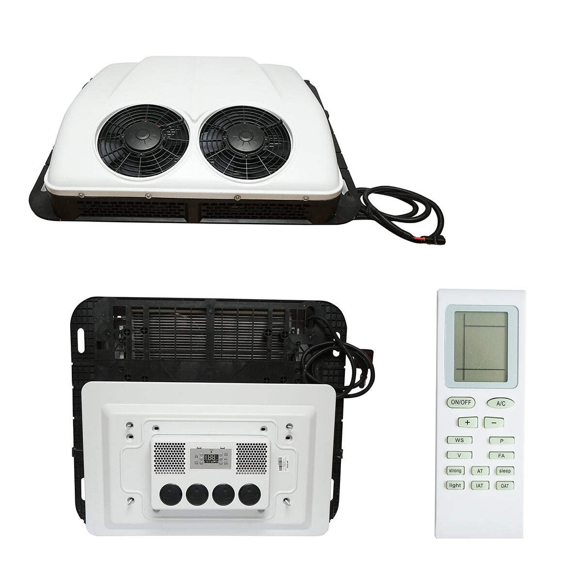 Climatizzatore fisso  per macchinari industriali AC 24V 2600W con telecomando – Breckner Germany