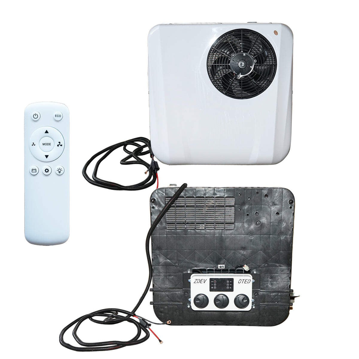 Climatizzatore fisso per macchinari industriali – 24V, 2600W, con telecomando