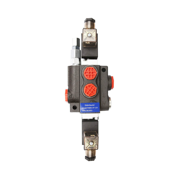 DISTRIBUTORE OLEODINAMICO ELETTRICO P40 1 via, 12V