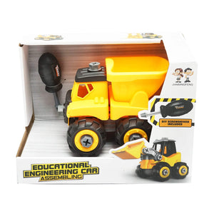 Giocattolo tipo Montessori, camion per bambini +3 anni