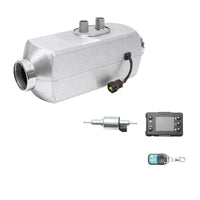 RISCALDATORE D’ARIA RISCALDATORI DA PARCHEGGIO PER L'AUTO RISCALDATORE PER AUTO 12V, 5KW, display LCD, con telecomando e candela Kyocera