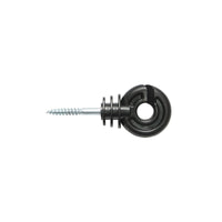 ISOLATORI PER RECINTO ELETTRICO ISOLATORI per Pali in Legno MATERIALE PP NERO OPACO isolatore recinzioni elettriche BRECKNER GERMANY