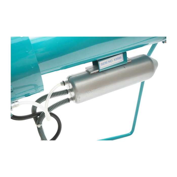 Cannone a gas spaventa uccelli, DISSUASORE a GAS spaventa VOLATILI, UNGULATI 150x970x520mm