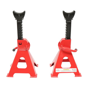 Coppia di Cavalletti per Auto Portata da 3 T Coppia di colonnette di supporto portata 3 tonnellate Breckner Germany