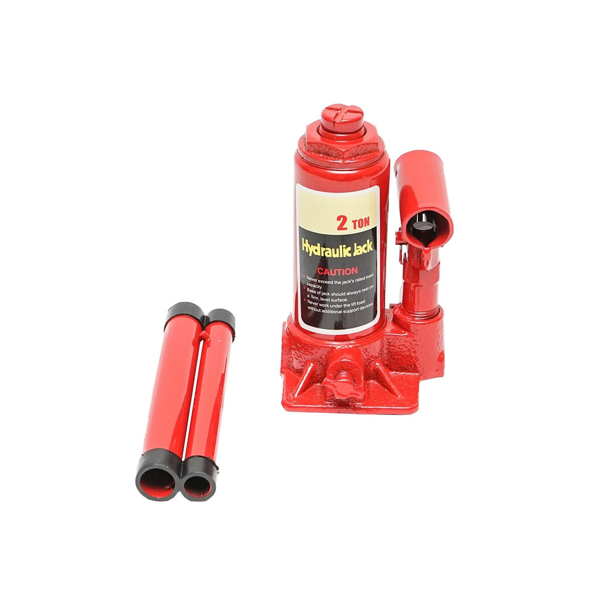 Cric a bottiglia idraulico 2 tonnellate Martinetto Idraulico Jack Bottiglia 2 Ton