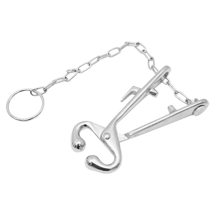 Serra muso con catena per l'immobilizzazione rapida ed efficiente del bestiame Serra muso Bovini