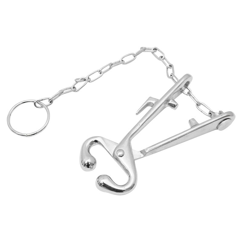 Serra muso con catena per l'immobilizzazione rapida ed efficiente del bestiame Serra muso Bovini