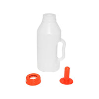 Abbeveratoio Bottiglia per allevamento di vitelli o agnelli abbeveratoio per latte 2,5L Breckner Germany