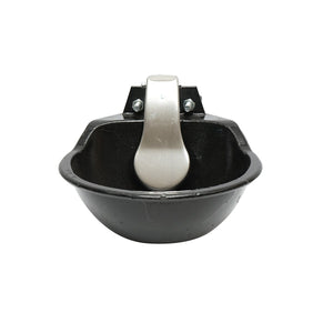 Abbeveratoio in ghisa con Paletta a Pressione 2.5L, abbeveratoio Automatico in ghisa per bovini e Cavalli Breckner Germany