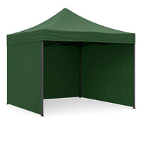 Tenda laterale verde 9m per gazebo