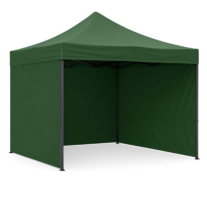 Tenda laterale verde 9m per gazebo