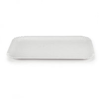 250 PEZZI Vassoio Rettangolare in Fibra di cellulosa 17x23 CM