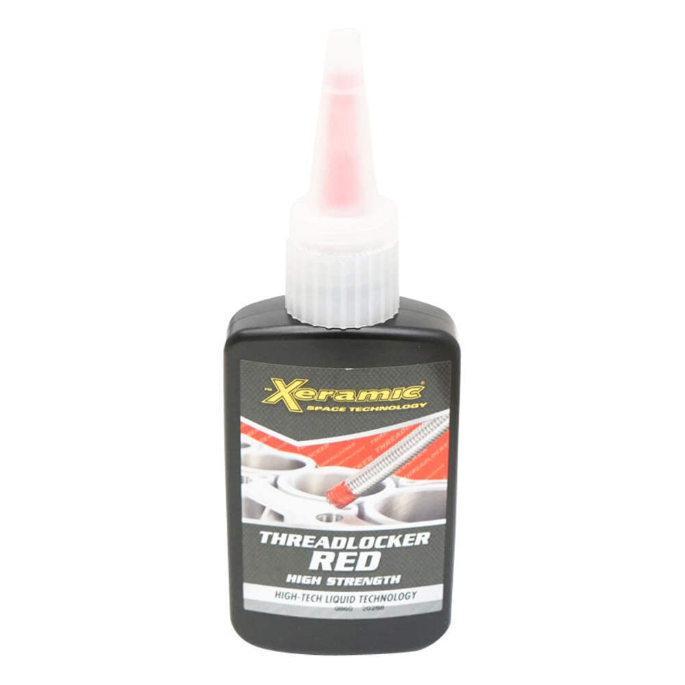 Adesivo bloccante, sigilla filetti, rosso con Xeramic ad alta resistenza