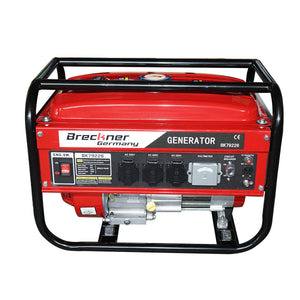 Generatore elettrico a benzina 1,8KW/220V, motore 7,5HP Breckner Germany