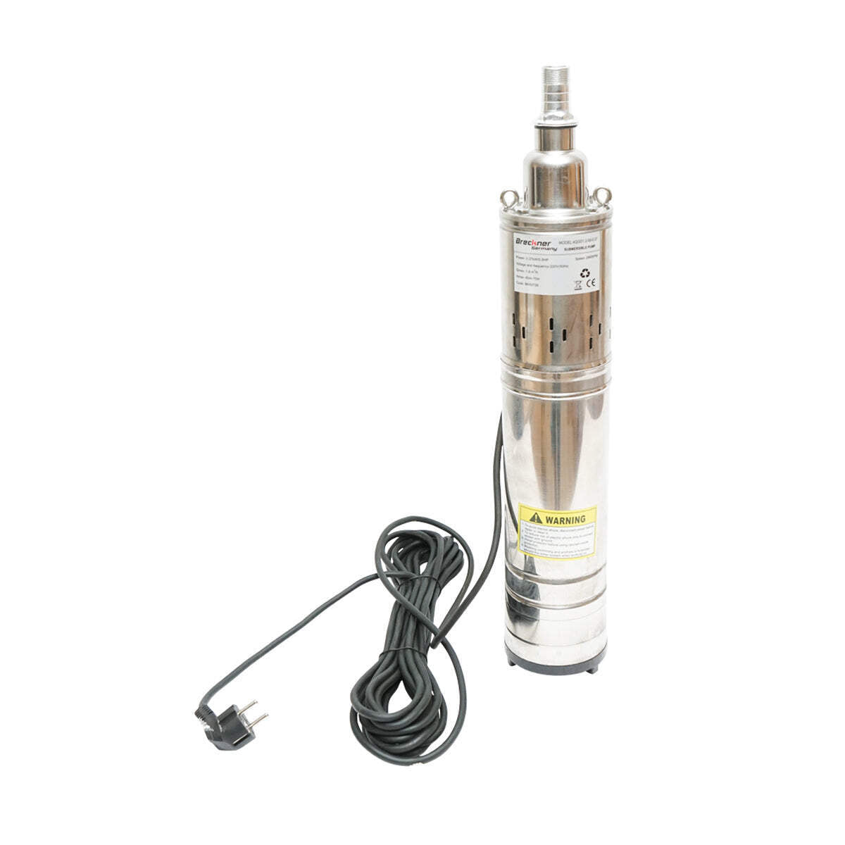 Pompa sommersa D100mm, 30L/min profondità 50m, 220V, 370W 4QGD1.2-50-0.37 Breckner Germany