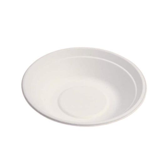 Piatti FONDI Ø 19 cm 680 ml 50 pezzi BIO ECOLOGICO in POLPA DI CELLULOSA, biodegradabili e compostabil, 50 piatti fondi D190 Polpa di Cellulosa