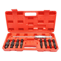 Set di pressa estrattore per iniettori, boccole, cuscinetti interni con martello scorrevole inerziale 8-32mm
