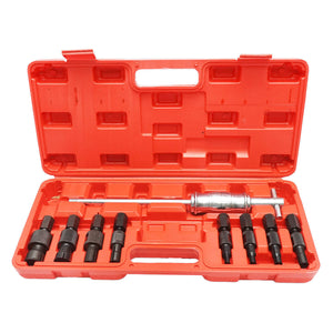 Set di pressa estrattore per iniettori, boccole, cuscinetti interni con martello scorrevole inerziale 8-32mm