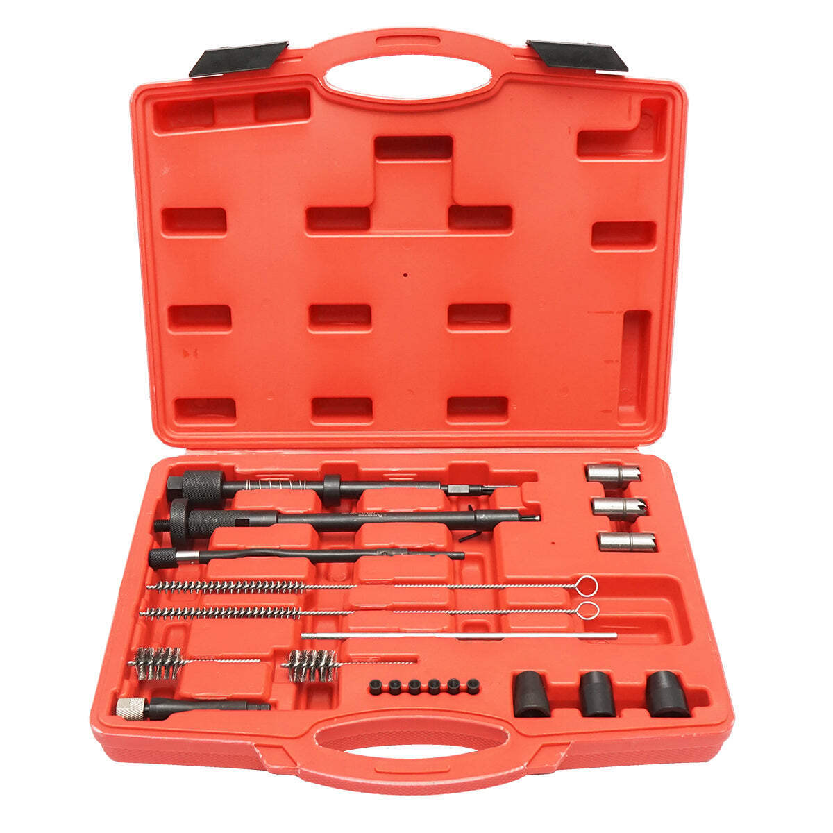 Set di frese per pulizia sedi iniettori 21 pezzi Breckner Germany