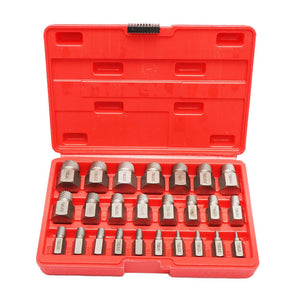 Set estrattore per viti e dadi deteriorati, 25 pezzi Breckner Germany