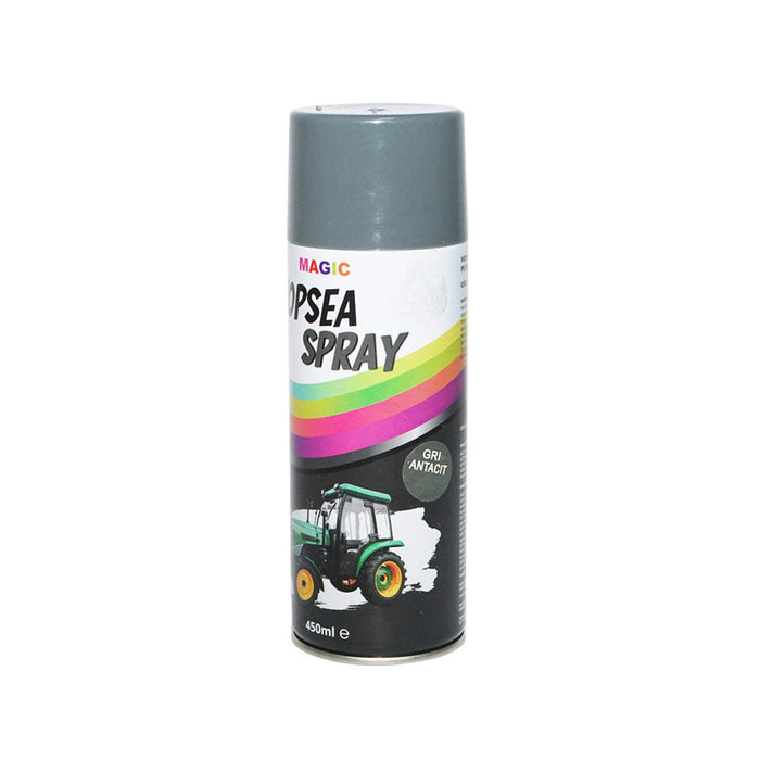 Spray vernice auto grigio RAL7016 Antracite professionale ad asciugatura rapida, 450 ml MAGIC