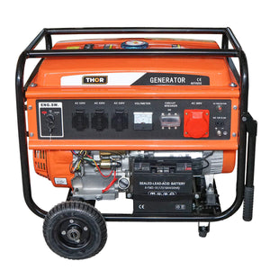 Generatore elettrico a benzina 220-380V 7,2KW 50Hz THOR