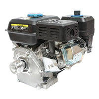 Motore a Scoppio 7,5 CV, Motore a Benzina 4 Tempi 242cc con Albero Ø 20 mm e Puleggia, Avviamento a Strappo Breckner Germany