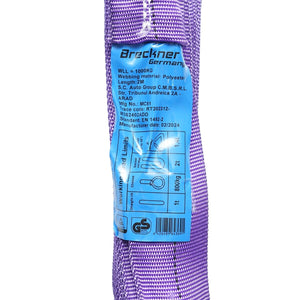 Cinghia di sollevamento in poliestere, 2m x 45mm, Portata 1T