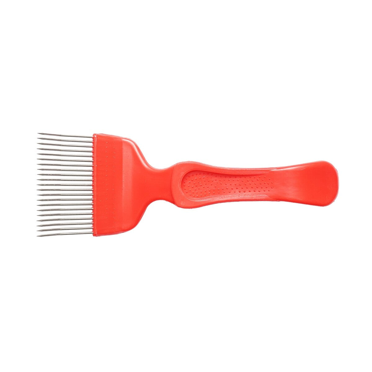 Forchetta per disopercolare in acciaio inox con manico in plastica, 205 mm Forchetta per Apicoltore