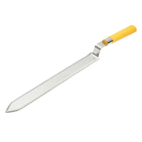 DISOPERCOLATORE lama seghettata acciaio inox 400 mm Coltello Disopercolatore lama seghettata