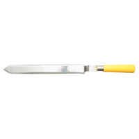 DISOPERCOLATORE lama seghettata acciaio inox 400 mm Coltello Disopercolatore lama seghettata