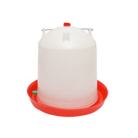 Abbeveratoio per Pollame da 14L, Adatto per Galline, Anatre, Oche, Conigli, Piccioni, Cuculli, Pappagalli, Cavi