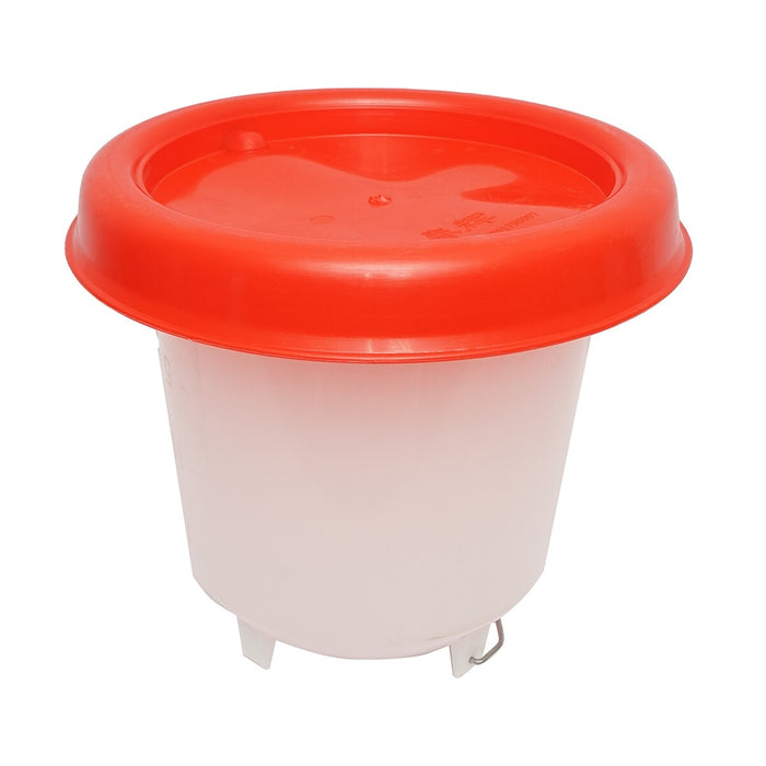 Abbeveratoio per Pollame da 14L, Adatto per Galline, Anatre, Oche, Conigli, Piccioni, Cuculli, Pappagalli, Cavi