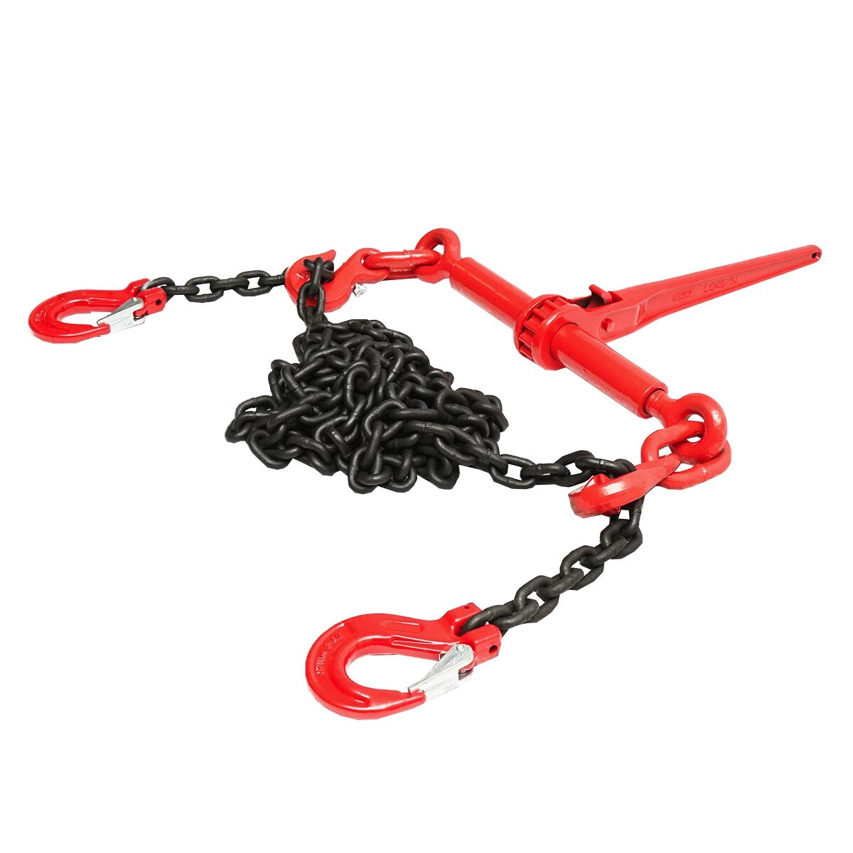 Catena di ancoraggio con tenditore a cricchetto, 4T, lunghezza 4m, spessore 8mm