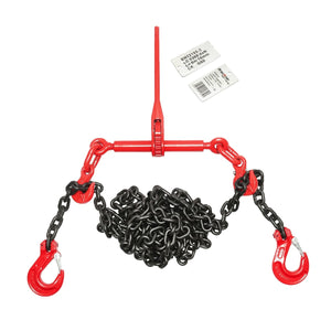Catena di ancoraggio con tenditore a cricchetto, 6.3T, lunghezza 6m, spessore 10mm