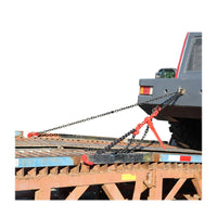 Catena di ancoraggio con tenditore a cricchetto, 6.3T, lunghezza 6m, spessore 10mm