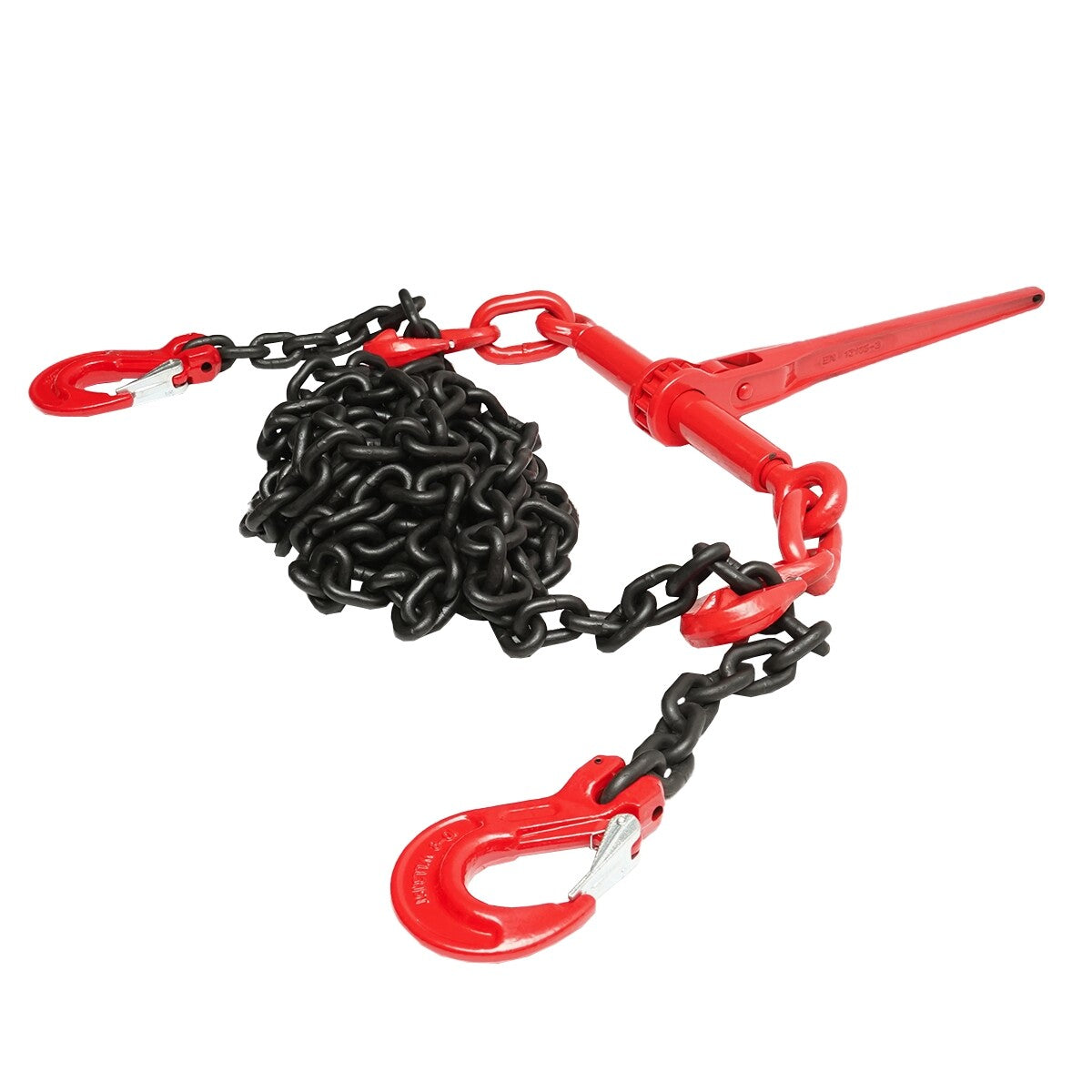 Catena di ancoraggio con tenditore a cricchetto, 6.3T, lunghezza 6m, spessore 10mm