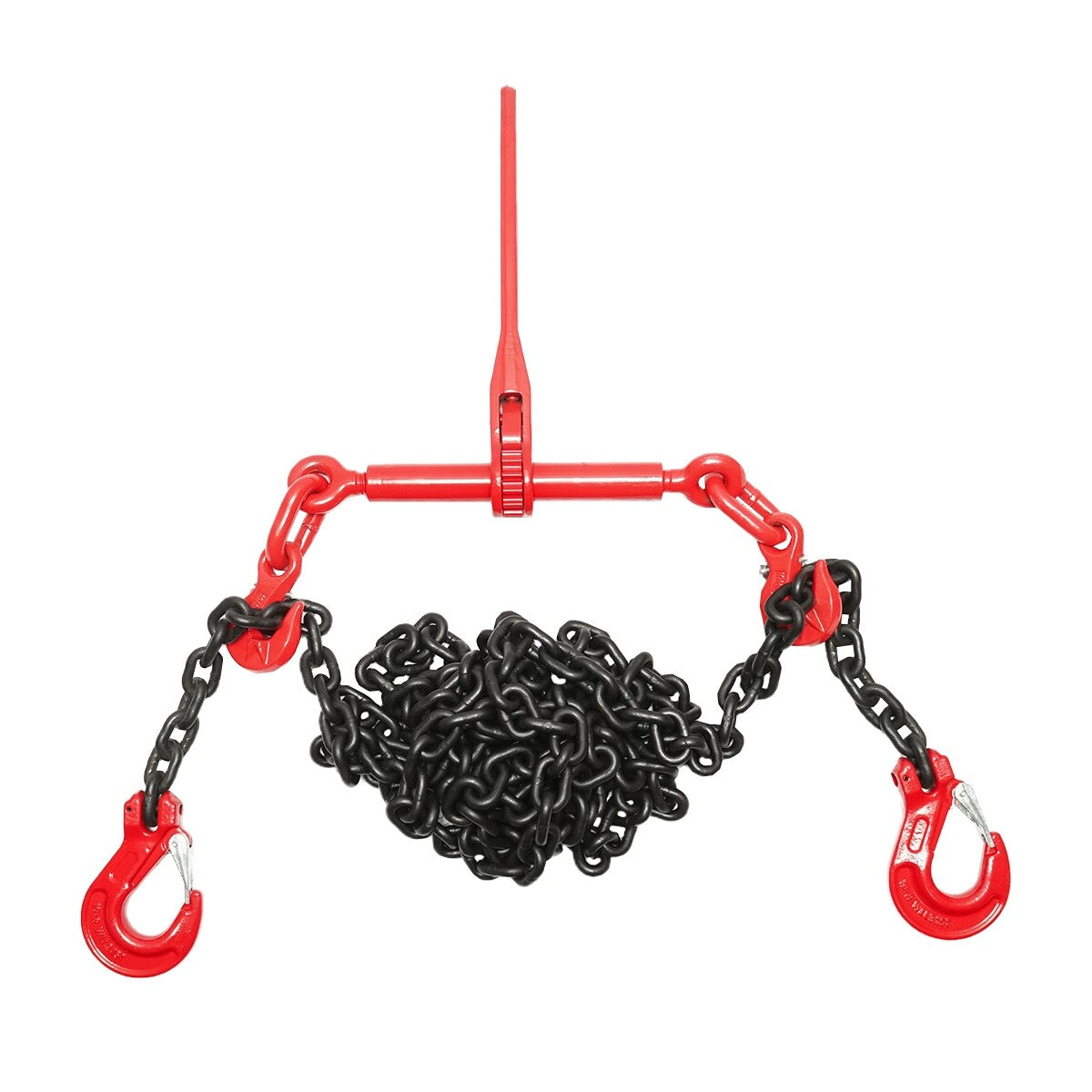 Catena di ancoraggio con tenditore a cricchetto, 6.3T, lunghezza 6m, spessore 10mm